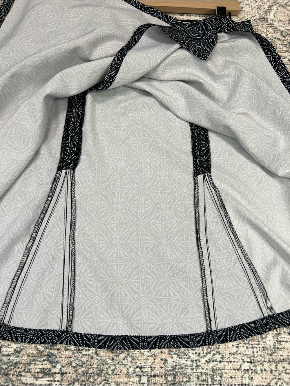 Rip Skirt Hawaii Paia Maui Wrap Skirt Medium 19” Length - Picture 6 of 15